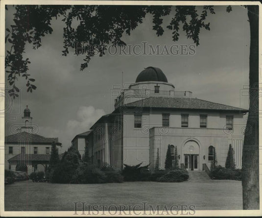 1951 Press Photo Nicholson Hall, physics and math, at Louisiana State University