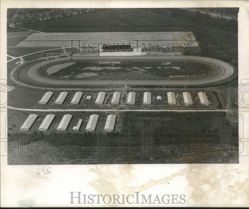 Load image into Gallery viewer, 1954 Press Photo Aerial view of Magnolia Park - nox32839
