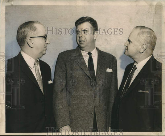 1959 Press Photo Louisiana Building Materials Dealers Convention Attendees
