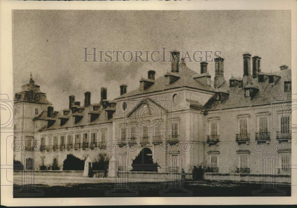 1948 Press Photo Palatial Building in Madrid, Spain - nox33042