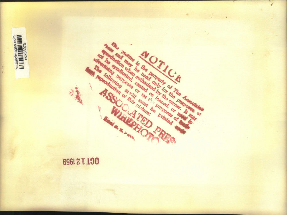 1959 Press Photo Prime Minister Harold Macmillan & wife leave Bromley Town Hall