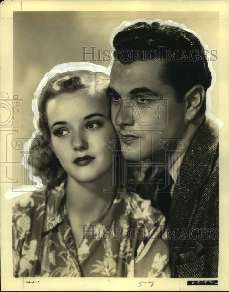 1939 Press Photo Phyllis Brooks and Tony Martin. - nox33140