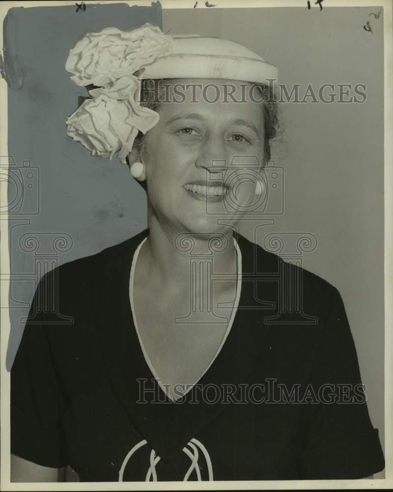 1954 Press Photo Mrs. Alex N. Kornman. - nox33268