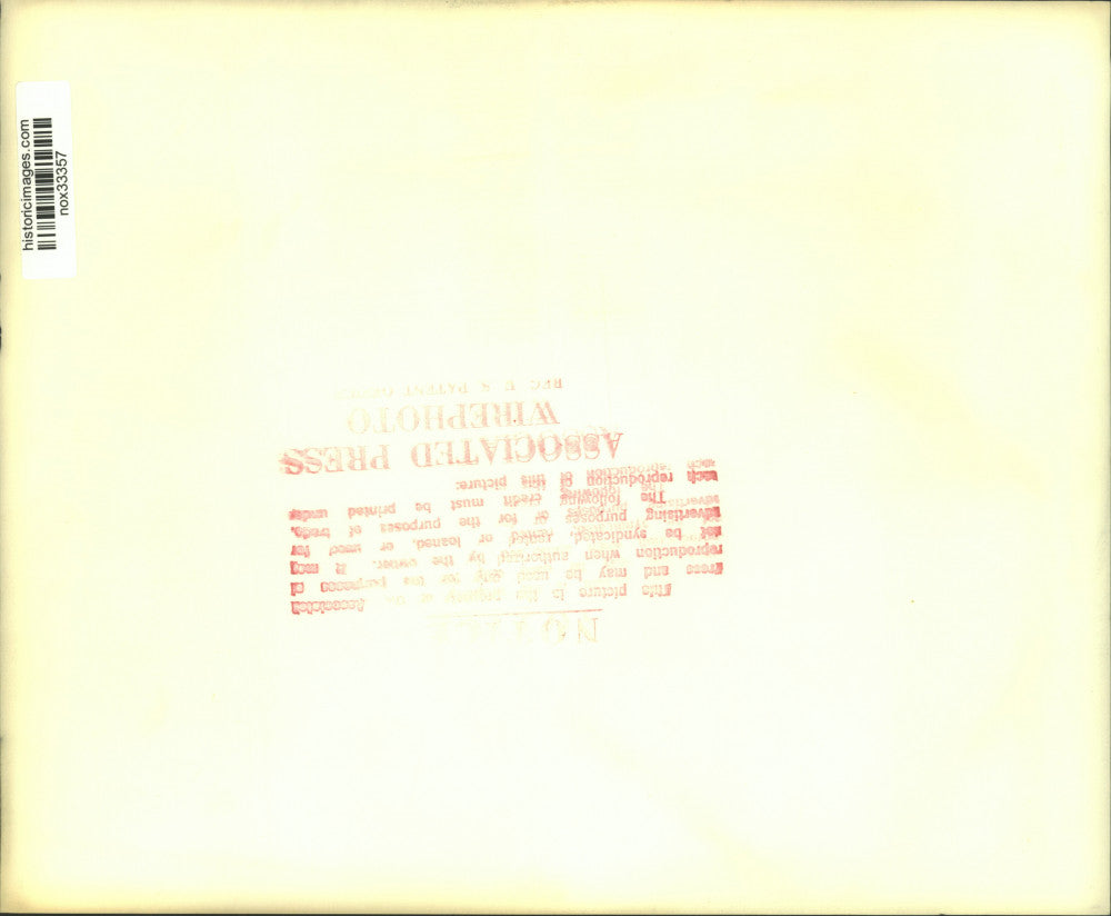 1964 Press Photo Dallas Long in Olympic Shot Put Event, Tokyo - nox33357