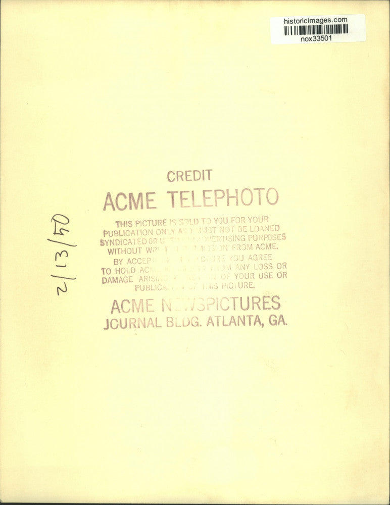 1950 Press Photo Rear Admiral Eric Longley-Cook was fired on in his car.