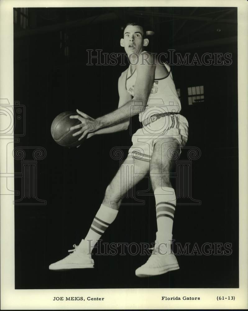 Press Photo University of Florida Gators Basketball Player Joe Meigs - nox33792- Historic Images