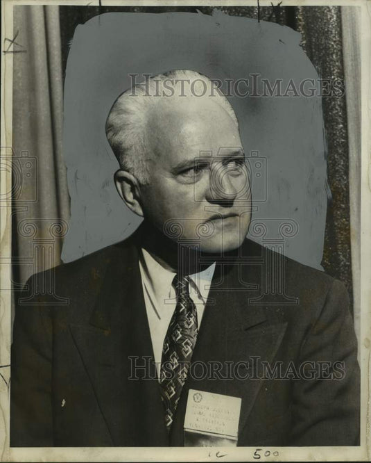 1953 Press Photo Assessors President Joseph J. Lennox - nox34134