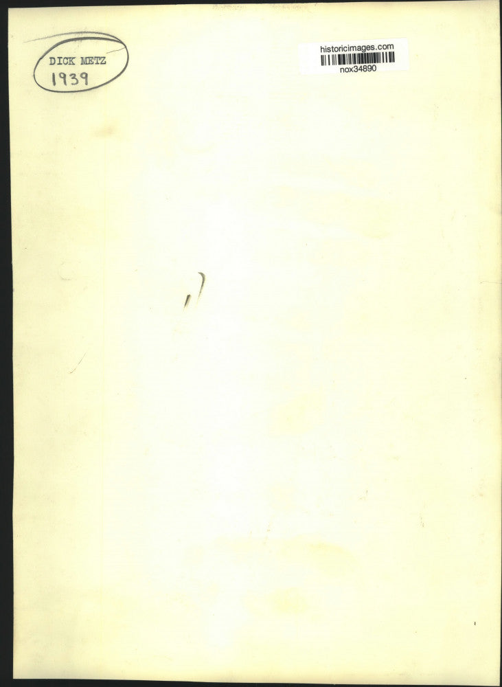 1939 Press Photo Golfer Dick Metz and Bride Actress Jean Chatburn - nox34890