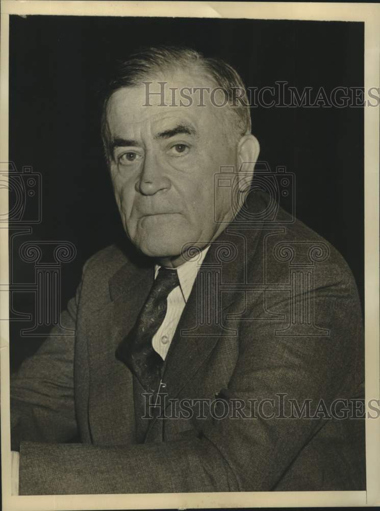 1941 Press Photo the Cleveland "Plain Dealer" General Manager John S. McCarrens