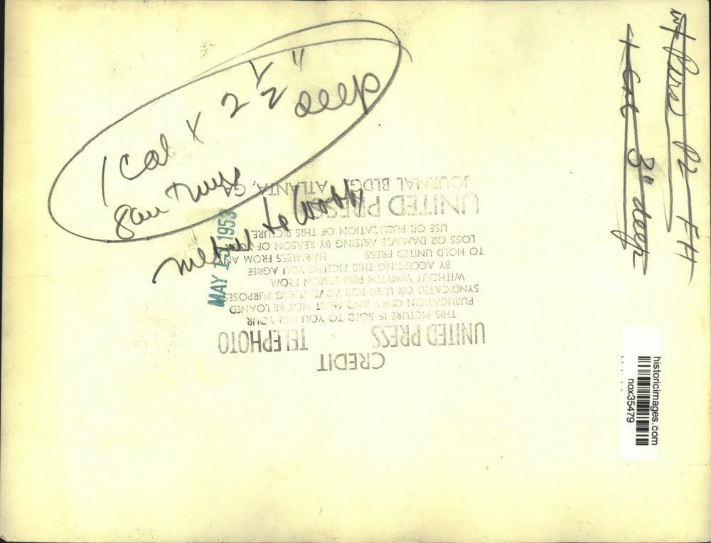 1953 Press Photo Son of Aviator Charles Lindbergh, Jon Lindbergh - nox35479