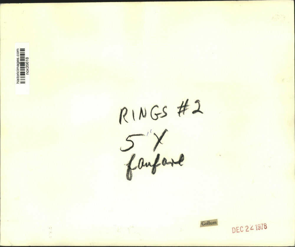 1978 Press Photo Gollum crippled by the power of the Ring. - nox35618