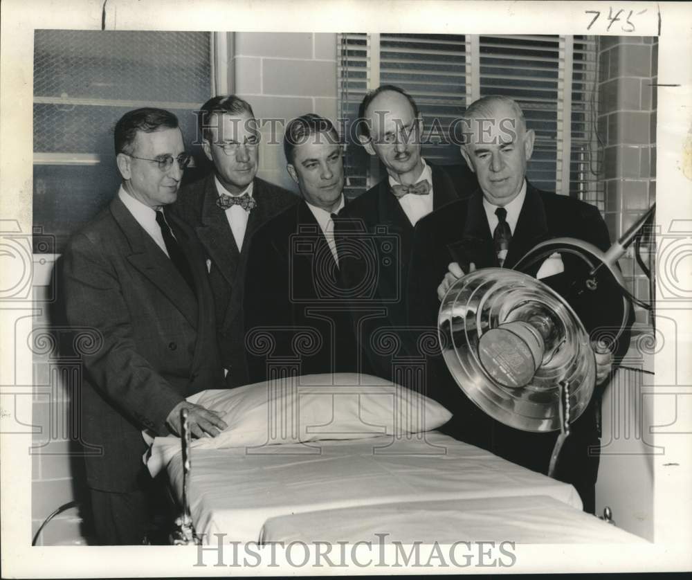 1951 Press Photo Special ceremonies opened new Hospital of the Methodist Home.