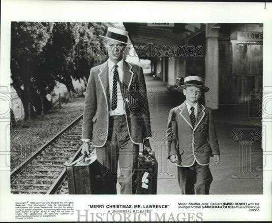 1963 Press Photo Cast Members in Scene from "Merry Christmas, Mr. Lawrence"