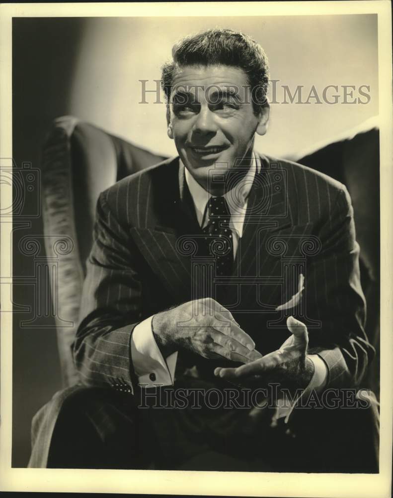 1944 Press Photo Paul Muni plays Joseph Eisner in &quot;A Song to Remember.&quot;- Historic Images