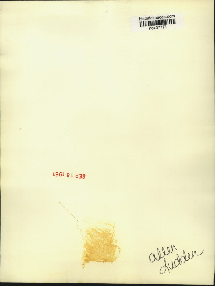 1961 Press Photo Television host Allen Ludden. - nox37771