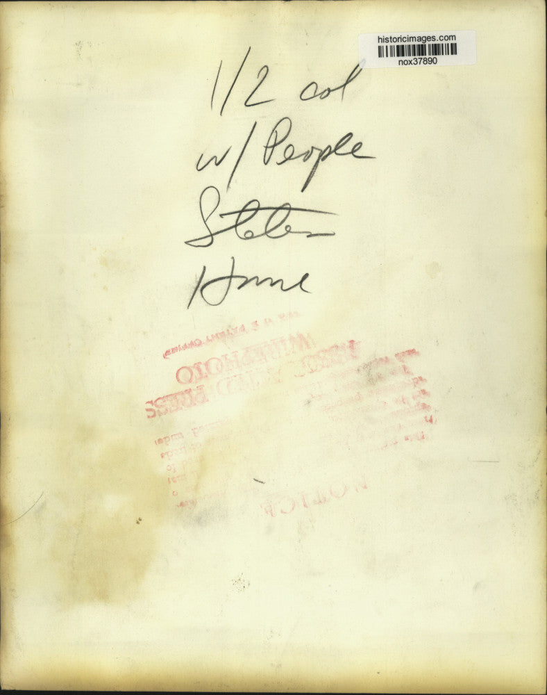 1956 Press Photo Official Portrait of Emperor Hirohito, Empress Nagako of Japan