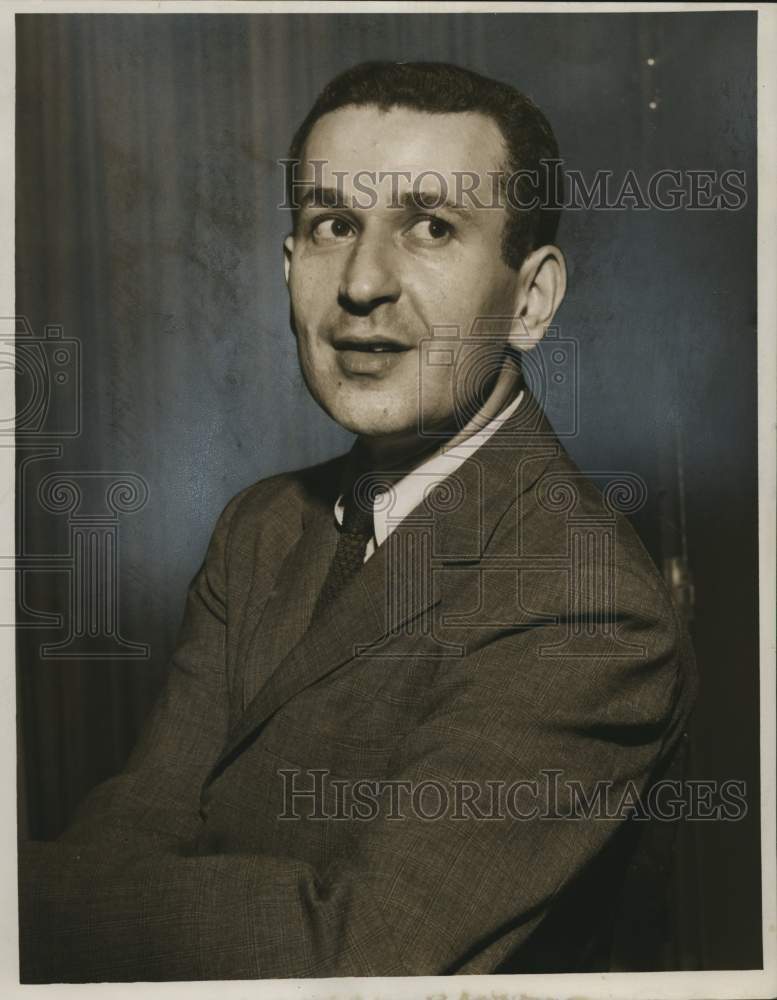 1957 Press Photo New Orleans Friends of Music Founding Board Member Irving Paley- Historic Images