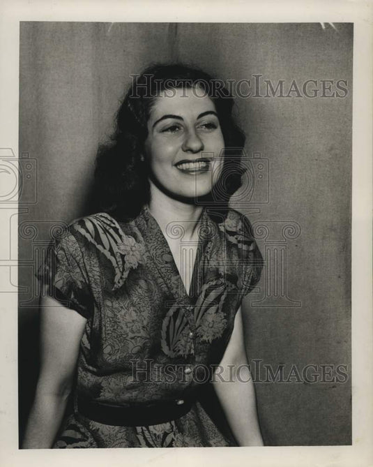1950 Press Photo Audrey Palmer, AKA Audrey Maduel - nox38967