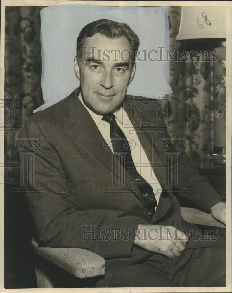 1959 Press Photo Martin B. McKneally, commander of American Legion. - nox39573