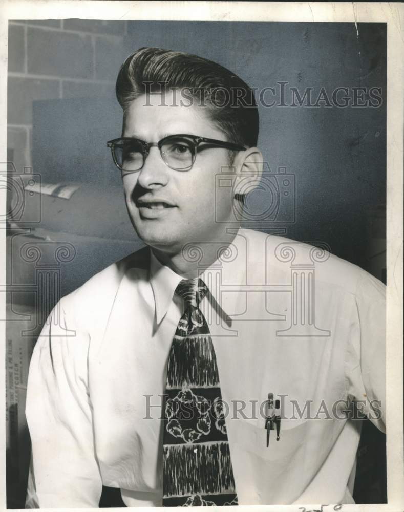 1955 Press Photo Frank D. Natal - nox39604
