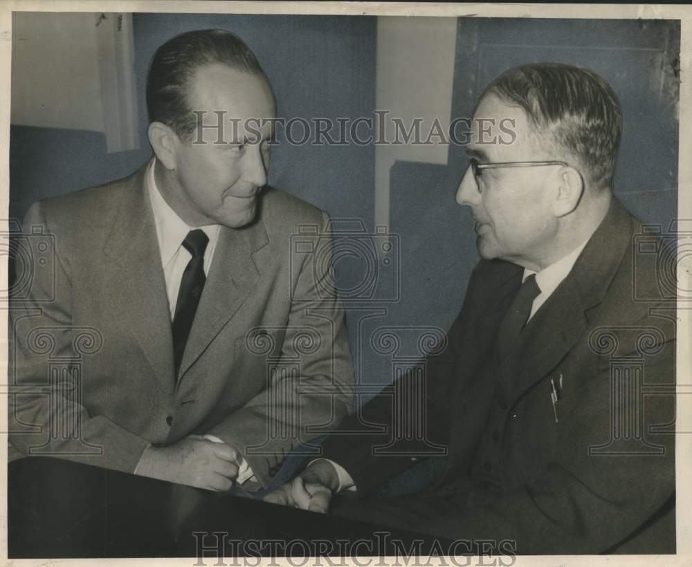 1956 Press Photo Doctors Plan New Orleans Chapter of American Leprosy Missions