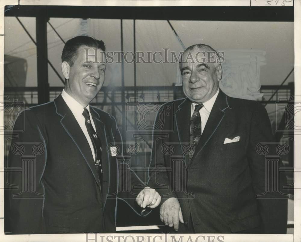 1956 Press Photo Maison Blanche Buyers Aboard Ship to Europe - nox39964- Historic Images