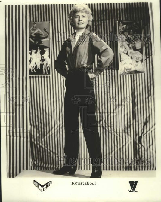 1988 Press Photo Actress Barbara Stanwick in "Roustabout" - nox40525- Historic Images