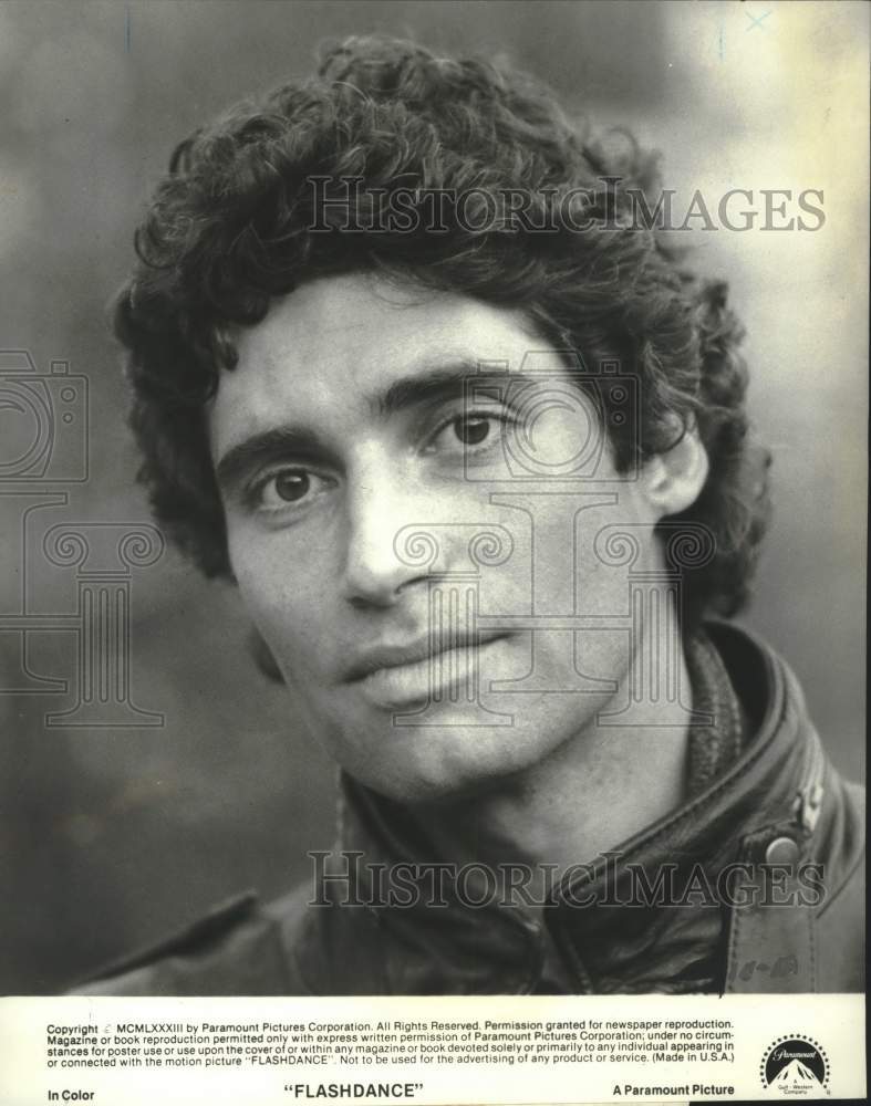 1983 Press Photo Actor Michael Nouri of "Flashdance" - Historic Images