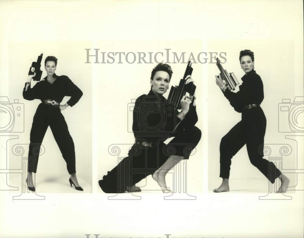 1989 Press Photo Actress Brigitte Nielsen of &quot;Murder by Moonlight&quot;- Historic Images