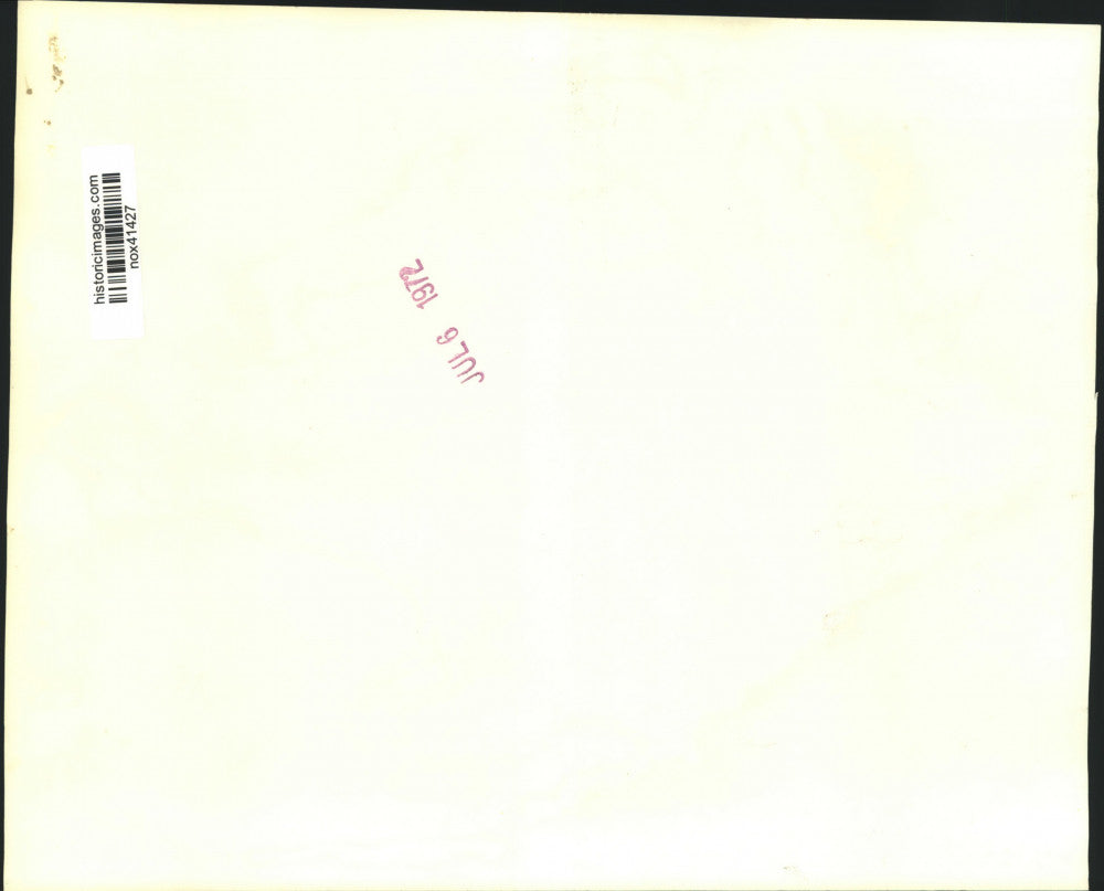 1972 Press Photo A Boeing 737 jetliner that was hijacked, lands in San Francisco