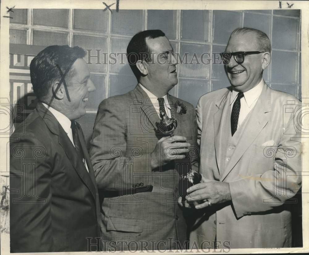 1958 Press Photo Press Club Honors &quot;New Orleans States&quot; Reporter Jack Dempsey