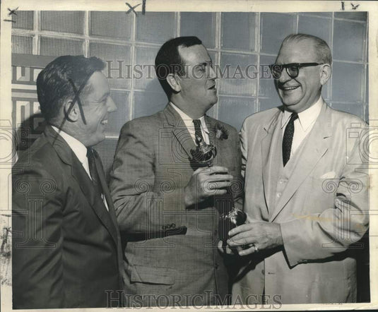 1958 Press Photo Press Club Honors "New Orleans States" Reporter Jack Dempsey