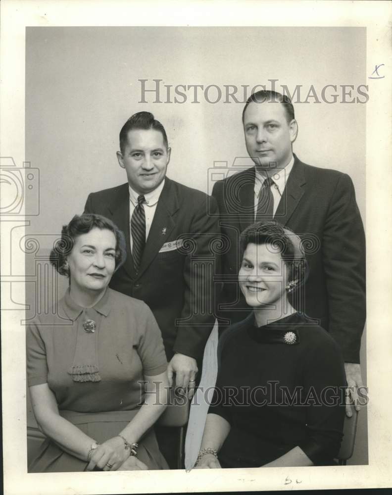 1958 Press Photo New officers of the Crescent City Pops Concerts. - nox42267