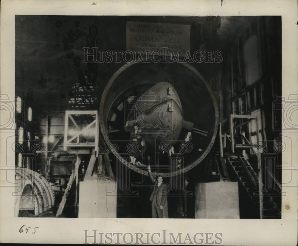 1947 Press Photo New Orleans Sewage &amp; Water Board Pumping Station. - nox42718