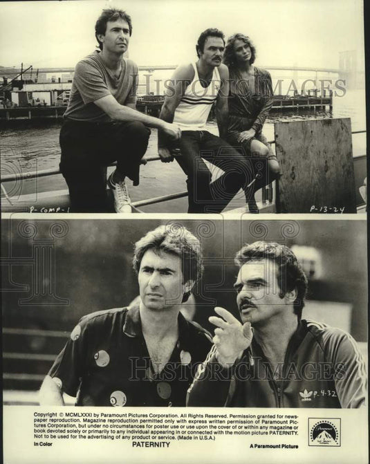 Press Photo "Paternity" Cast Members with Director David Steinberg - nox43226- Historic Images
