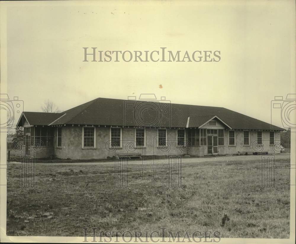 1953 Press Photo Dorm at State Colony &amp; Training School, Pineville, Louisiana