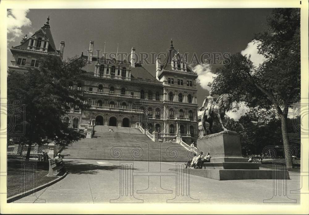 1984 Press Photo Capitol Building, Albany, New York - nox44466
