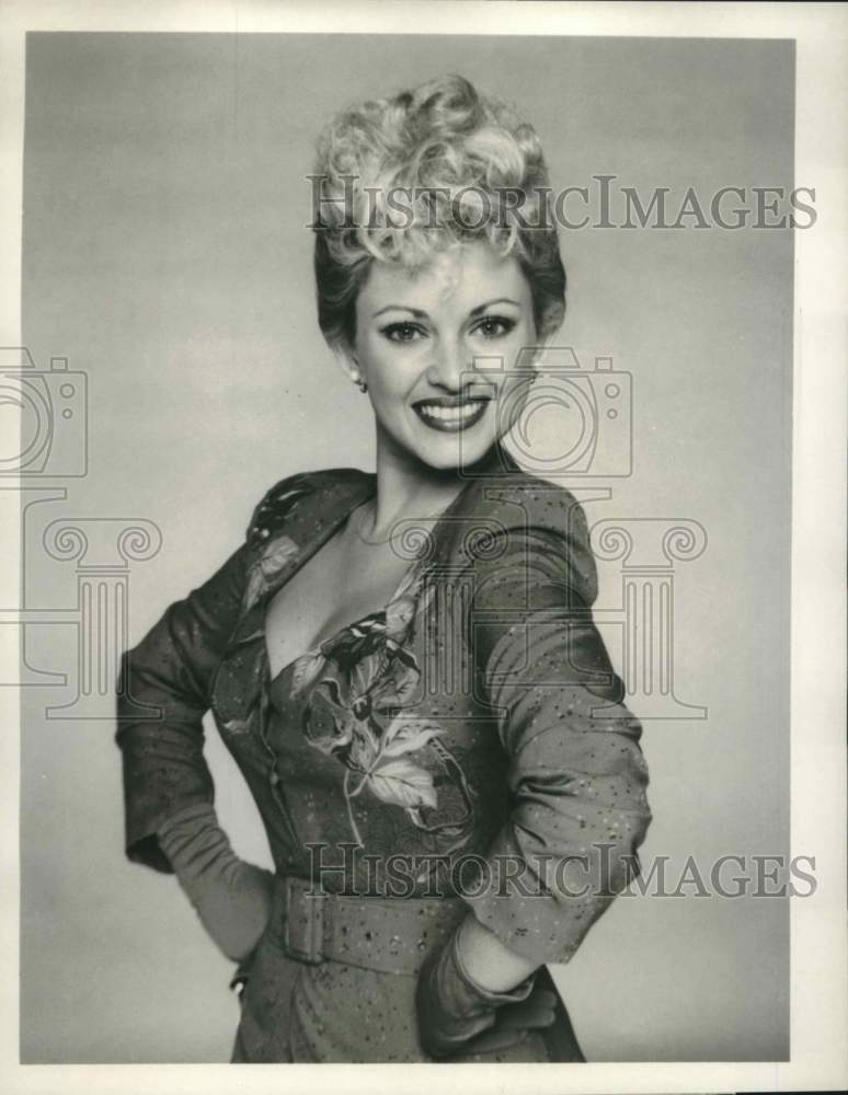 1980 Press Photo Actress Lorna Patterson of &quot;Goodtime Girls&quot; TV Series- Historic Images