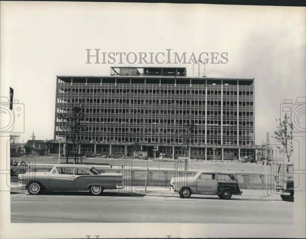 1958 Press Photo State Office Building, New Orleans - nox45707