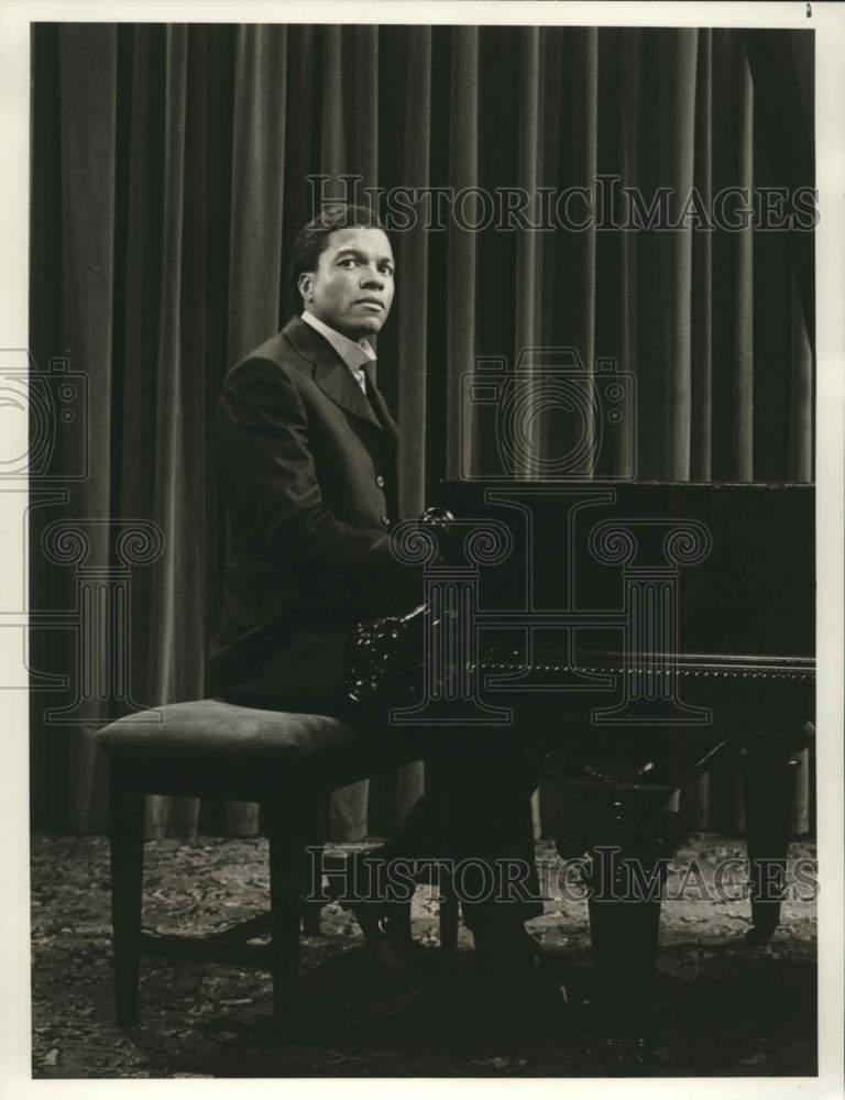 1978 Press Photo Actor Billy Dee Williams in &quot;Scott Joplin: King of Ragtime&quot;- Historic Images