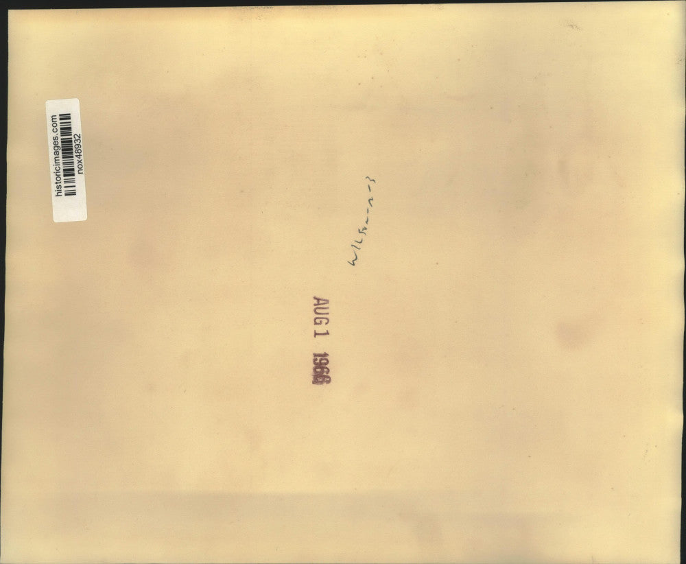 1966 Press Photo Secretary of State Dean Rusk Welcomes Prime Minister Wilson