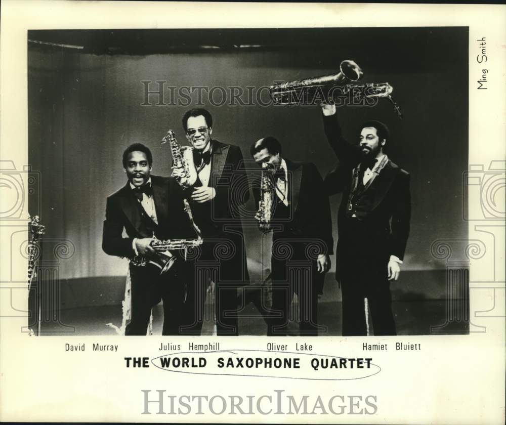 1984 Press Photo Jazz Ensemble The World Saxophone Quartet - nox48957- Historic Images