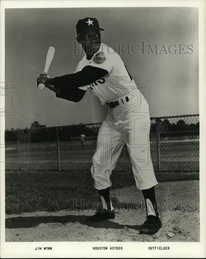 1967 Press Photo Houston Astros Baseball Player Jim Wynn - nox49354- Historic Images