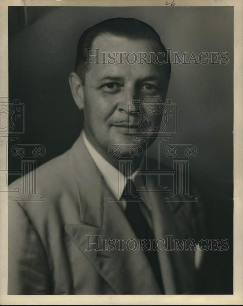 1946 Press Photo Walter Winius, New Orleans Advertising Executive - nox49822- Historic Images