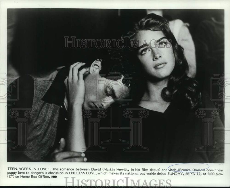 Load image into Gallery viewer, Press Photo Martin Hewitt, Brooke Shields Star In "Endless Love" - nox53157
