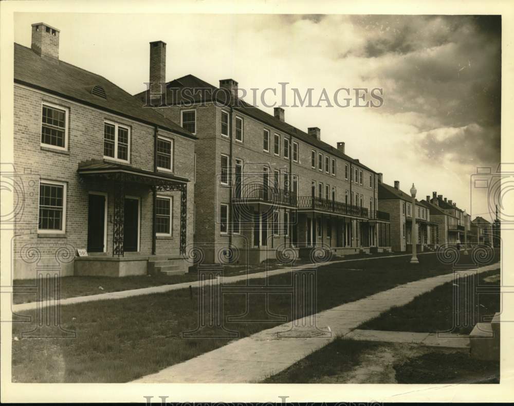 1940 Press Photo Slum Clearance, Calliope Street Project - nox53700- Historic Images