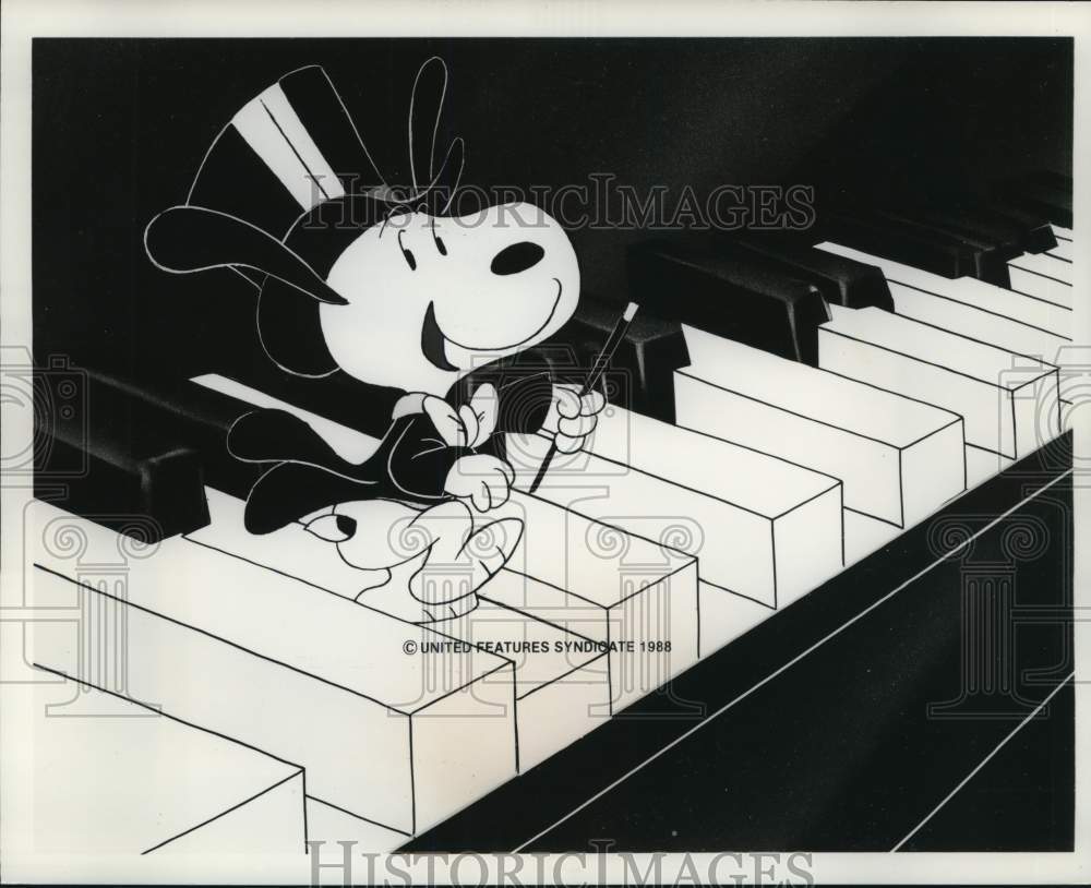 1988 Press Photo "Snoopy the Musical" on CBS Network - nox55607