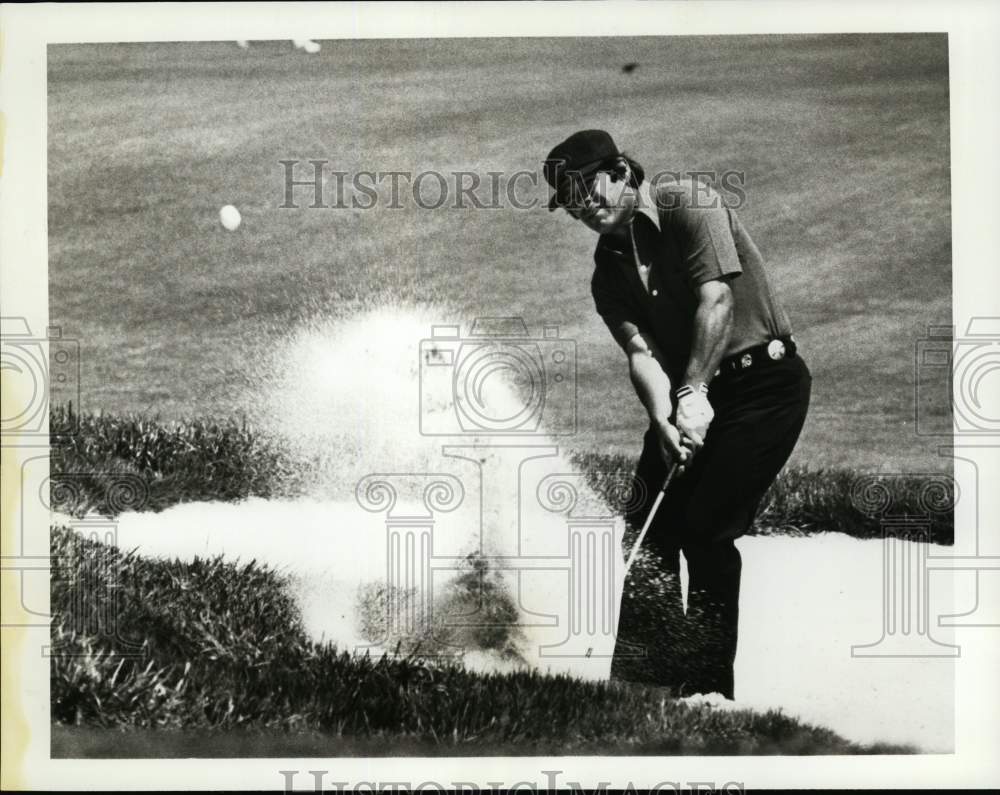 1978 Press Photo Golfer Lee Trevino shown at U.S. Open Golf Championship on ABC- Historic Images