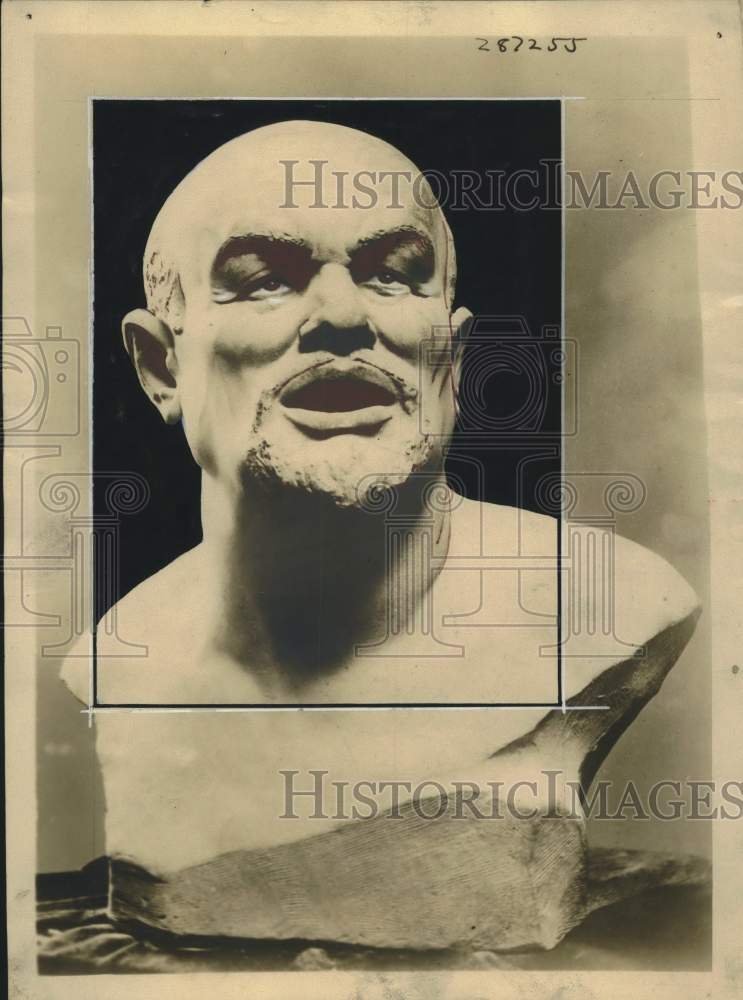 Press Photo Sheridan bust of Lenin - nox58417- Historic Images