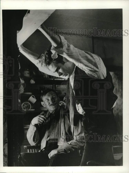 1971 Press Photo Trevor Howard and Dean Stockwell star in "Sons and Lovers."
